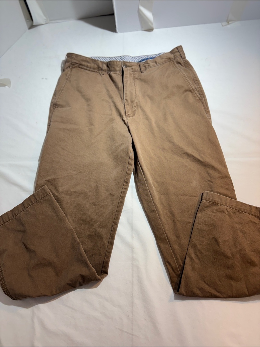 Cremieux Men's Brown Casual Khaki Chino Pants Sz 32x30